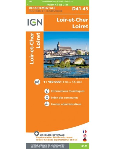 Carte IGN D721331 - D41-45 Loir-Et-Cher   Loiret 
