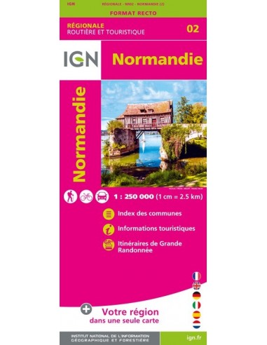 Carte IGN NR02 - Nr02 Normandie