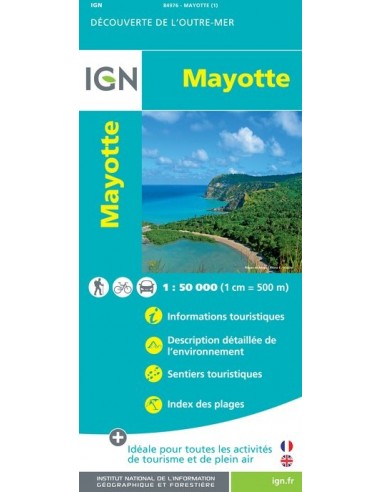 Carte IGN 84976 - Mayotte