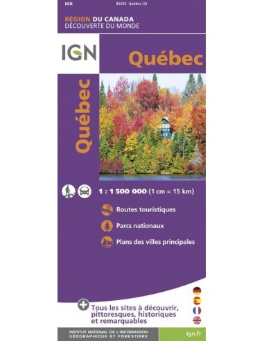 Carte IGN 85203 - Québec