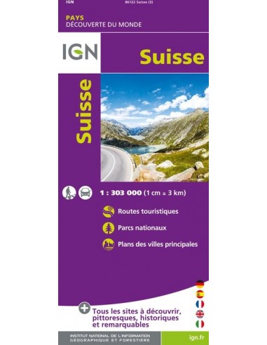 Carte IGN 86122 - Suisse