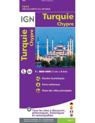 Carte IGN 85131 - Turquie
