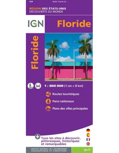 Carte IGN 85202 - Floride