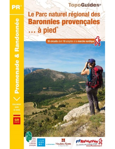 PNR des baronnies Provencales à pied | Topoguide FFRP