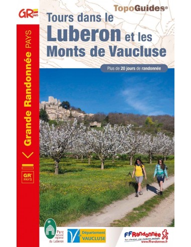 Tours dans le Luberon et les Monts de Vaucluse | Topoguide FFRP