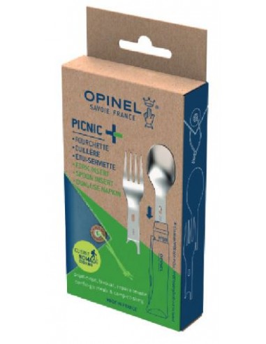 Opinel 002501 Kit cuillère et fourchette pour le pique-nique