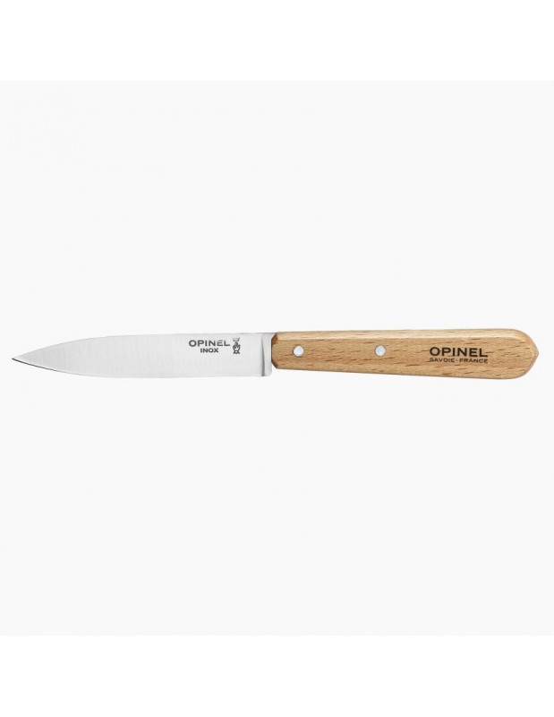 Couteau de cuisine Opinel n°112 manche en hêtre.