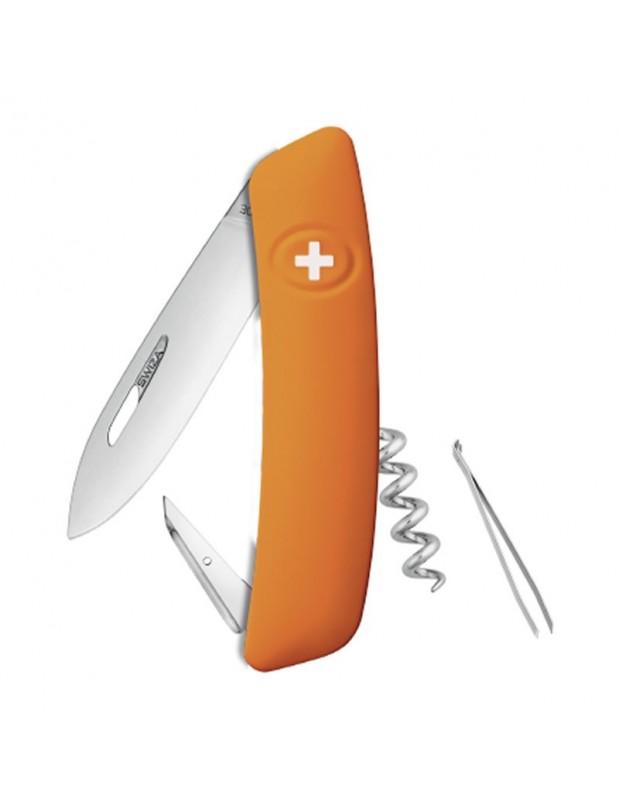 Couteau suisse 6 fonctions D01 | orange | SWIZA