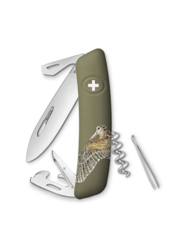 Couteau suisse 11 fonctions D03 | Edition Bécasse | SWIZA