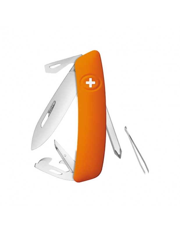 Couteau suisse 11 fonctions D04 | orange | SWIZA