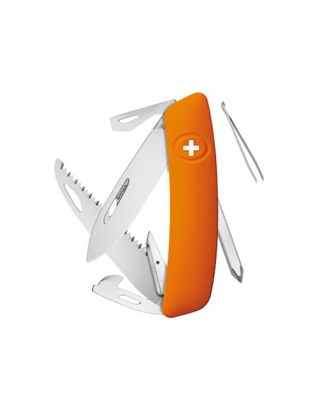 Couteau suisse 12 fonctions D06 | orange | SWIZA