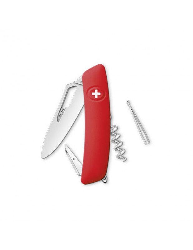 Couteau suisse 6 fonctions H01R | rouge | SWIZA