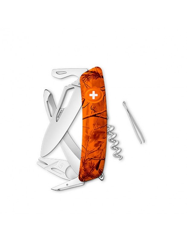 Couteau suisse 13 fonctions Hunter Orange  | SWIZA