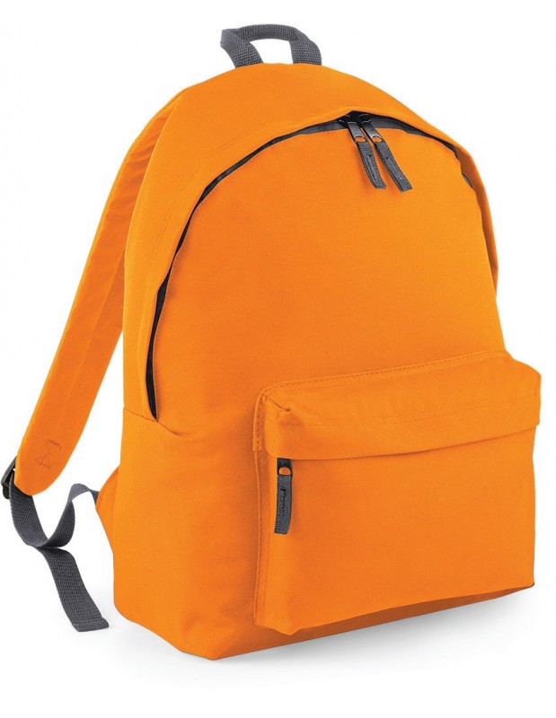 Sac à dos Fashion Enfant Bag Base oranger et gris clair
