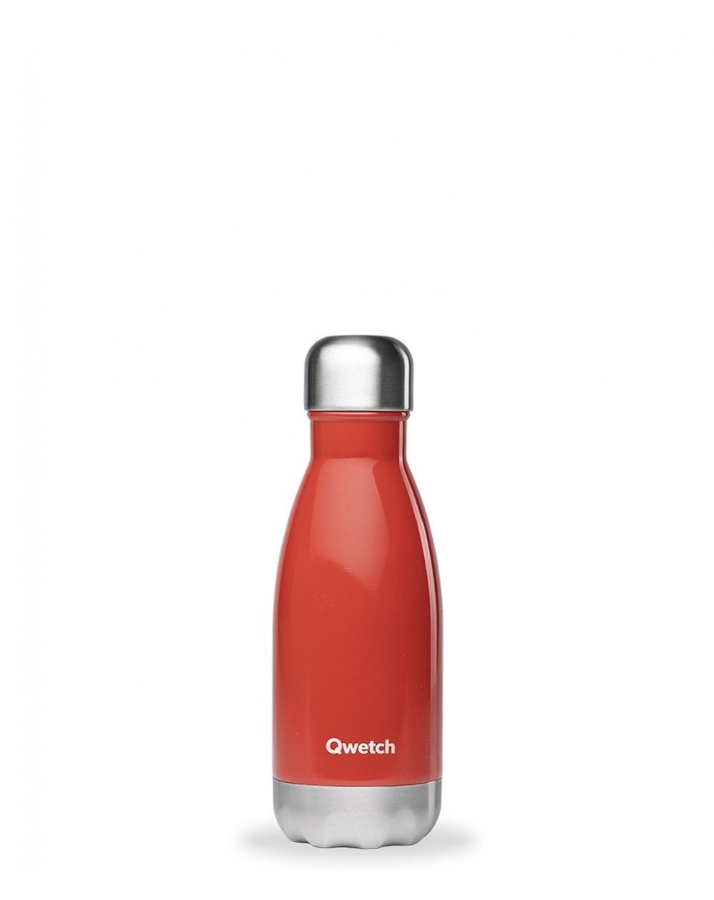 Qwetch bouteille isotherme ORIGINALS Rouge Brillant 260 ml QD3089