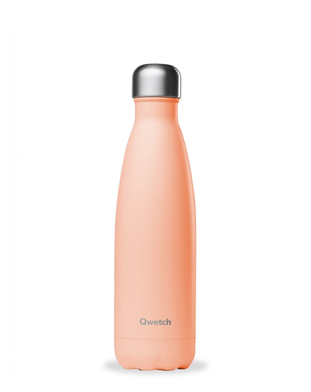 Qwetch bouteille isotherme PASTEL Pêche 500 mL QwetchPR#873