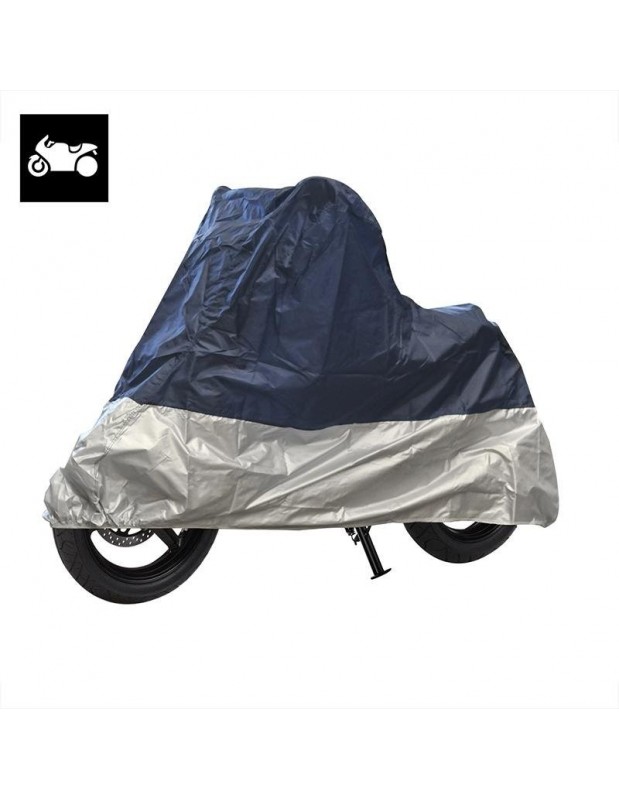 Housse protection de moto XL bleu/argent-ProPlus-opleinair