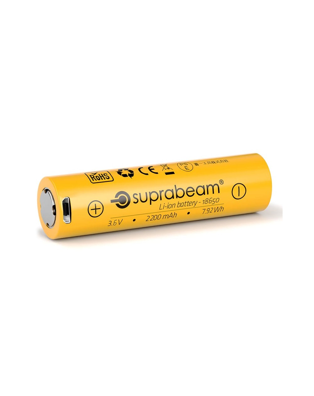 Batterie de remplacement pour lampe frontale M6r Suprabeam