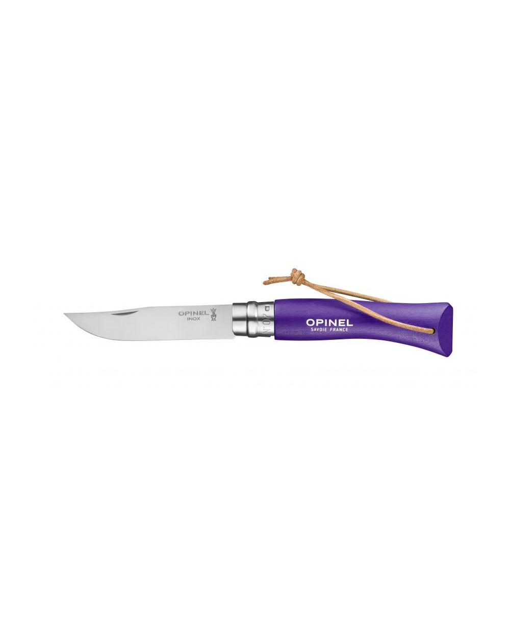 Couteau baroudeur Opinel n°7 manche violet