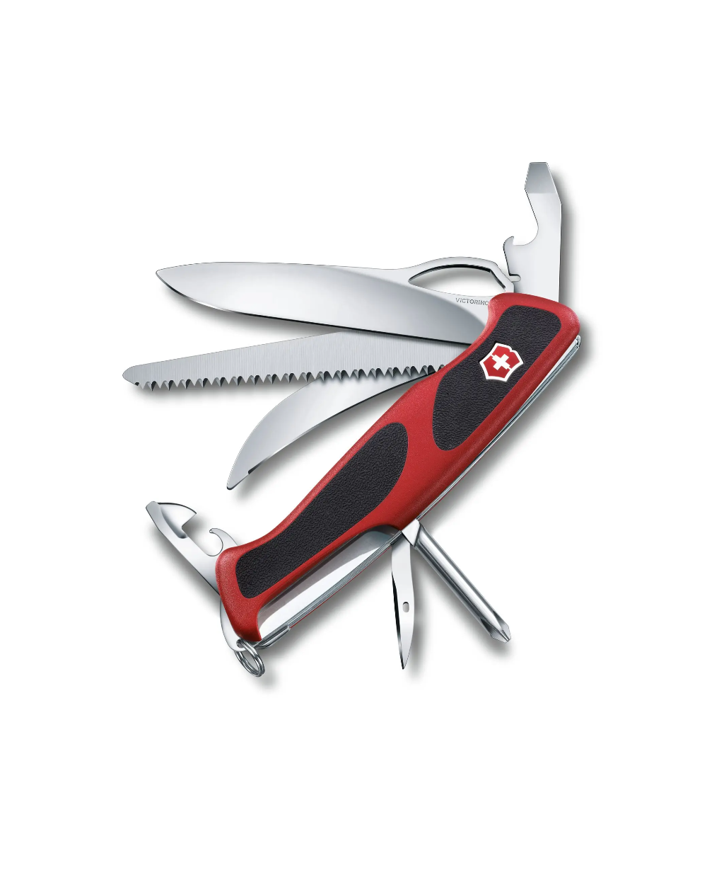 Couteau Victorinox Rangergrip rouge avec lame à dépecer