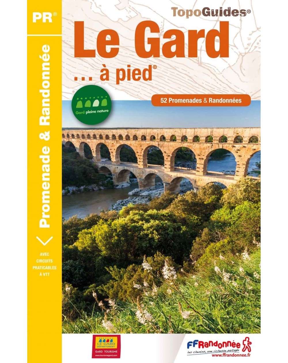 Le Gard en 52 randonnées | Topoguide FFRP
