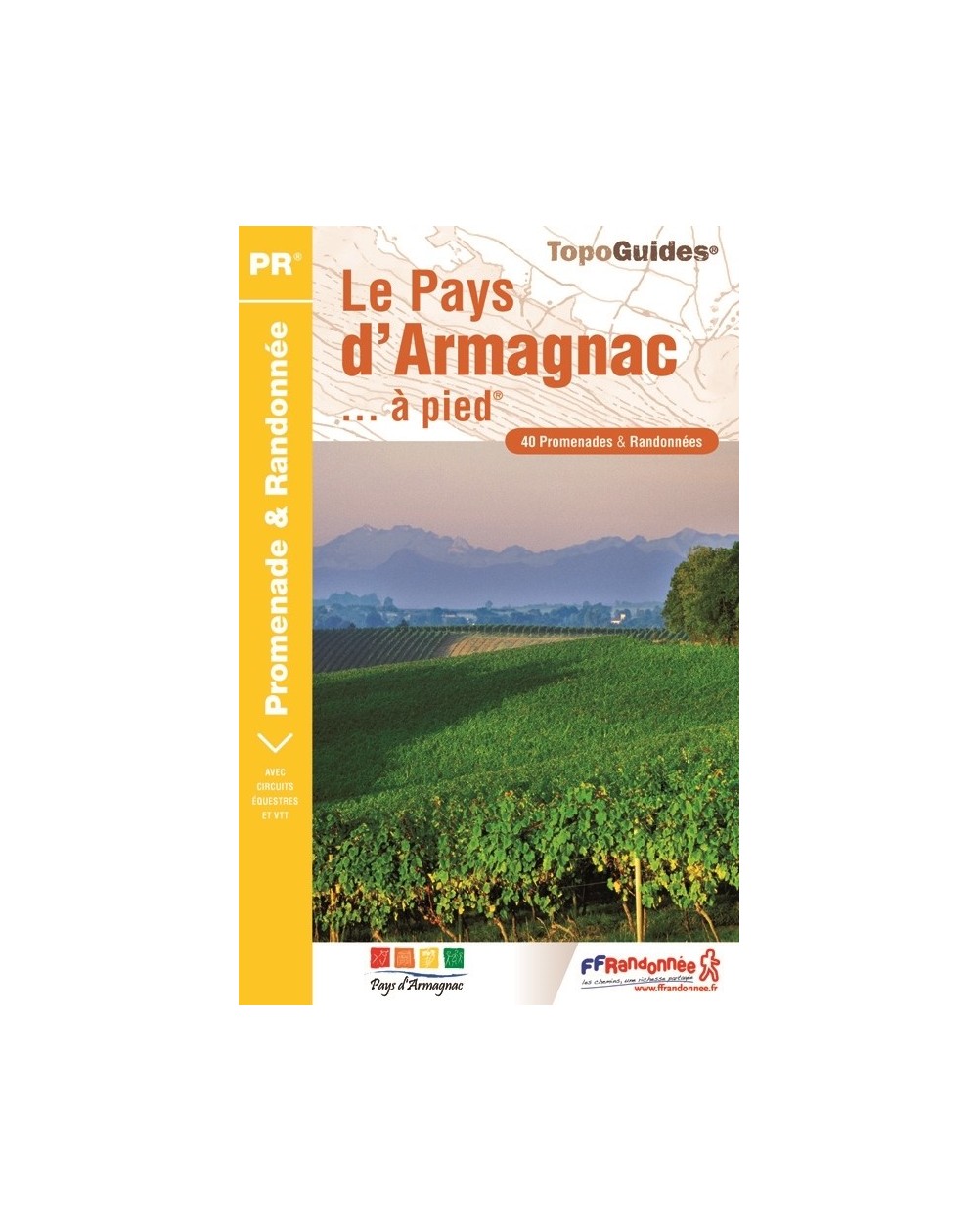 Le pays d'Armagnac en 40 randonnées | Topoguide FFRP