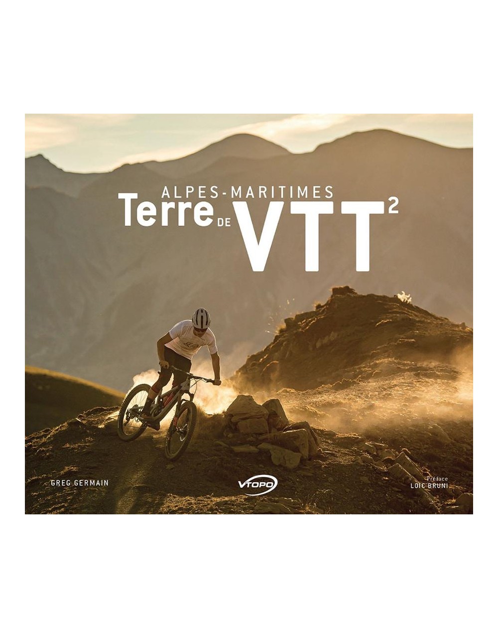 Beau livre sur le VTT dans les Alpes-Maritimes