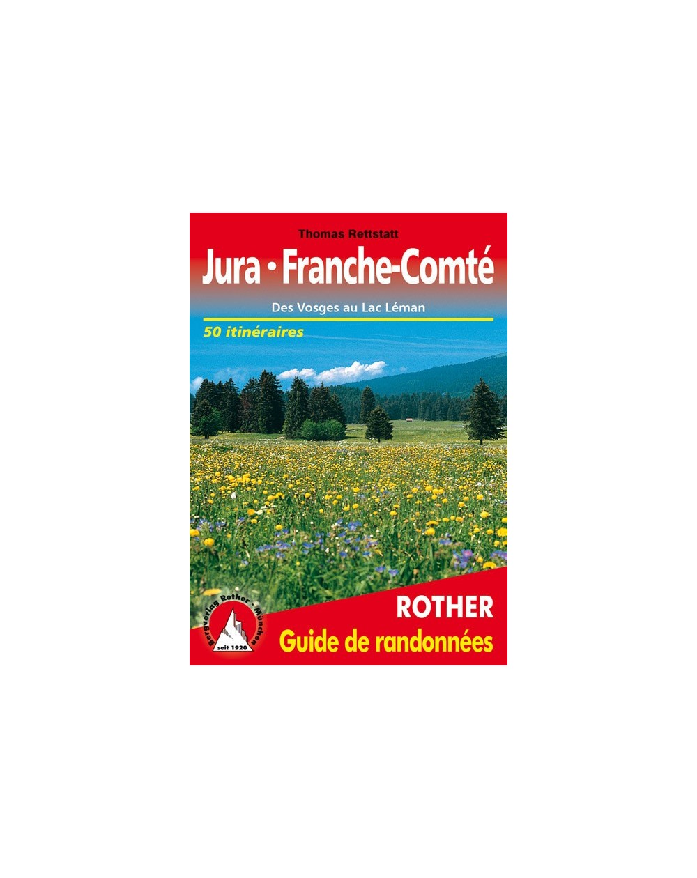 Guide Rother de randonnée Jura