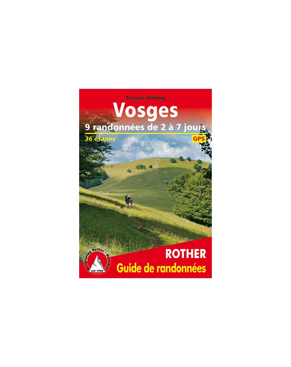 Guide Rother de randonnée Randonnées dans les Vosges
