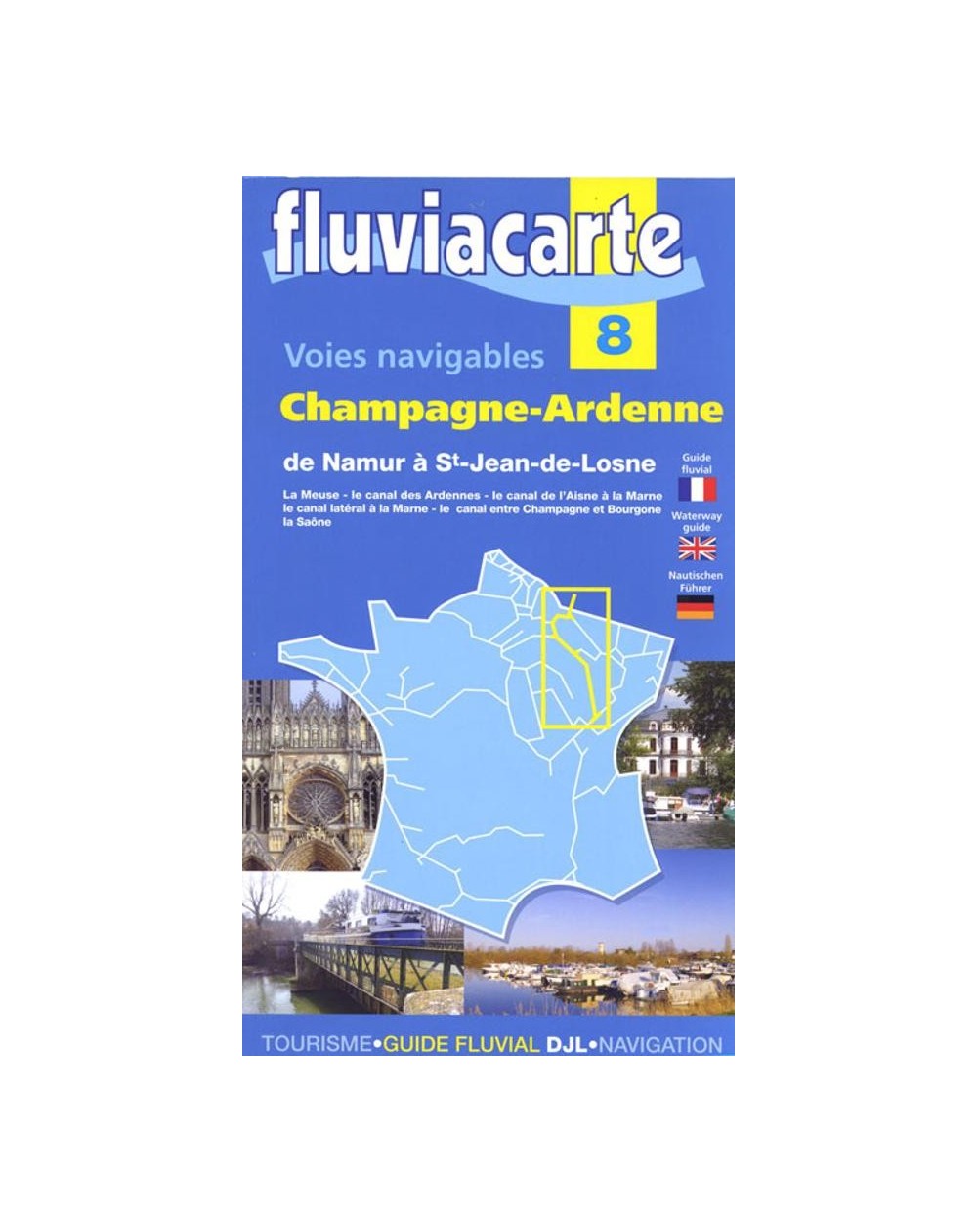 carte fluviacarte 8 - Champagne - Ardenne