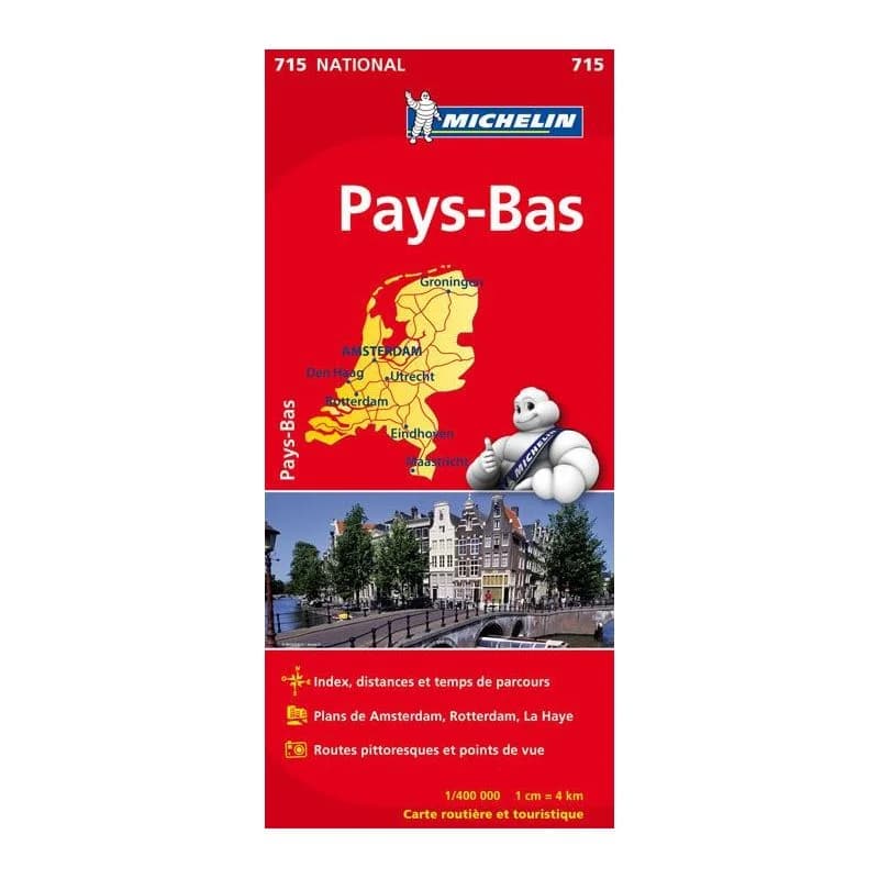 Carte Michelin Pays-Bas