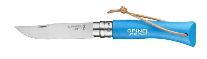 Opinel n°7 baroudeur - lame Inox - cyan