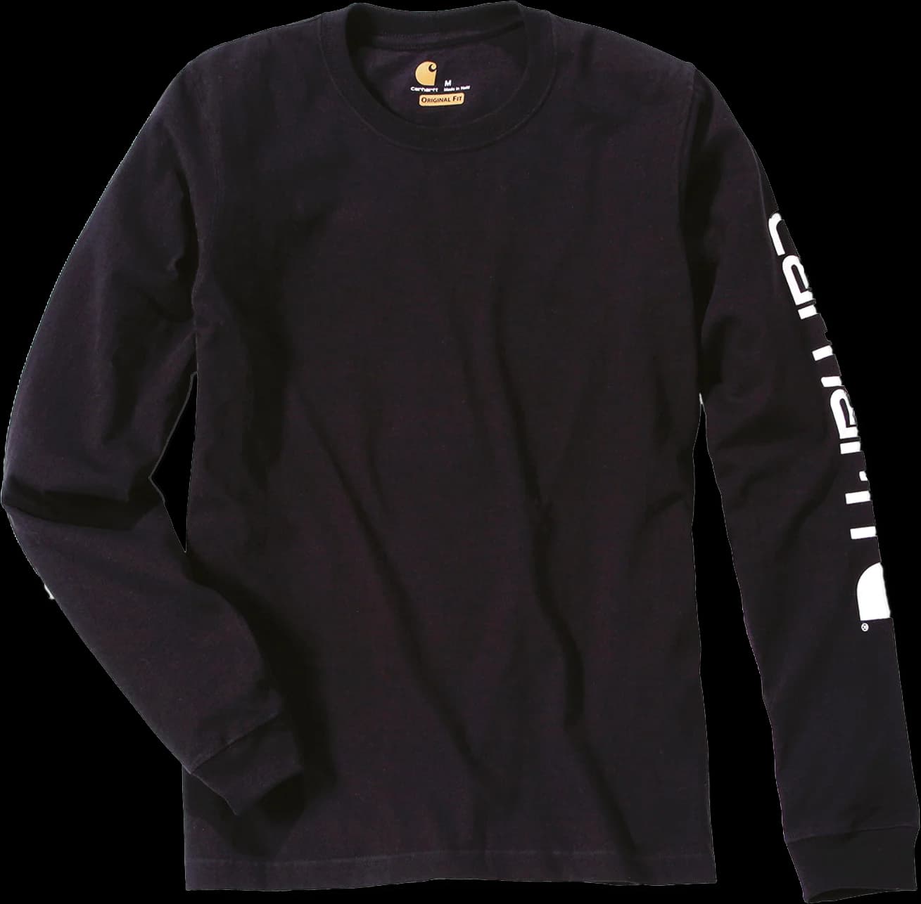 T-shirt Logo manches longues — Black