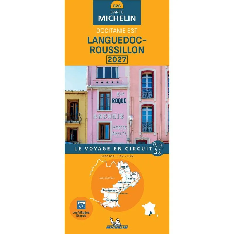 Carte Michelin 526 Languedoc-Roussillon 2027