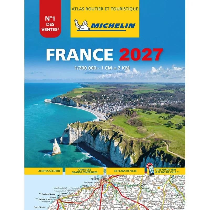 Atlas routier France 2027 Michelin, spirale