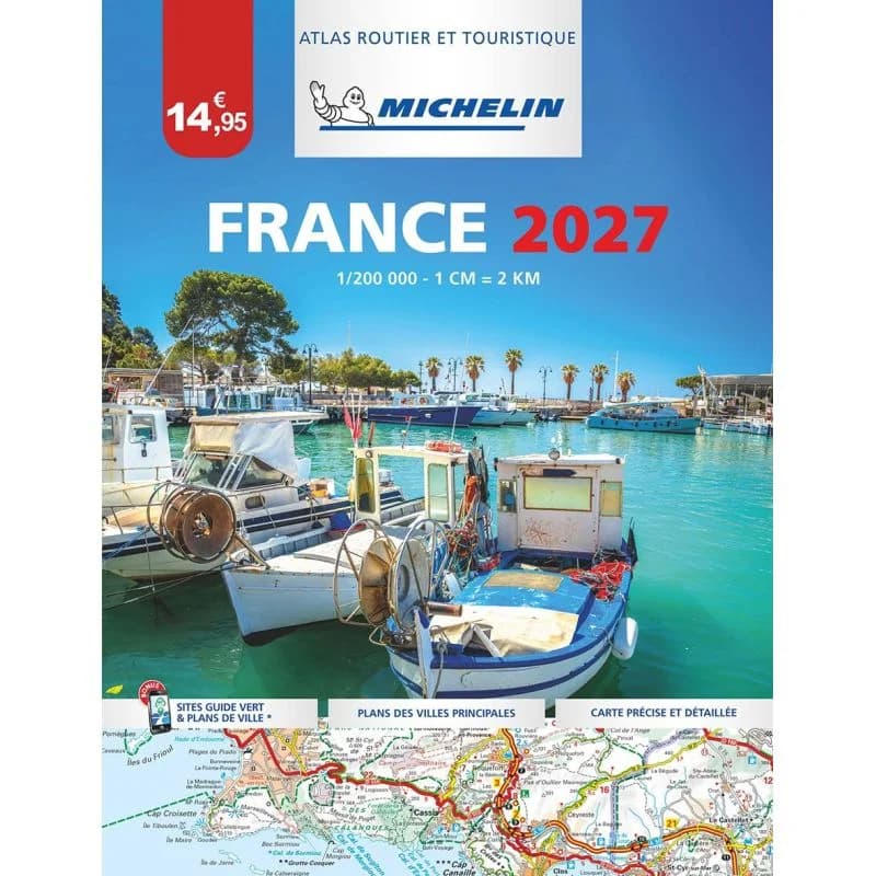 Atlas routier et touristique France 2027 Michelin, broché