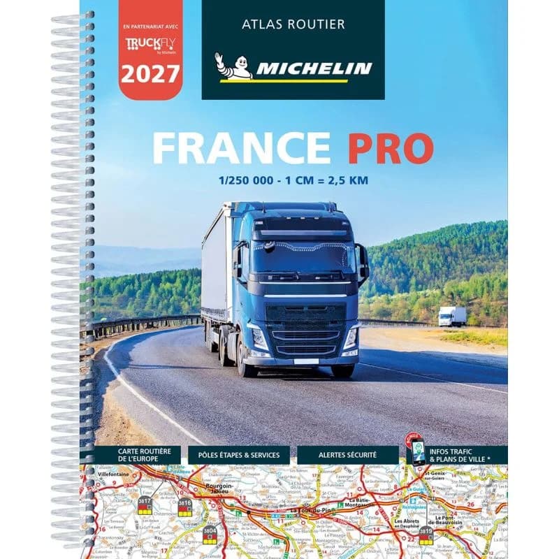 Atlas routier France Pro 2027 Michelin