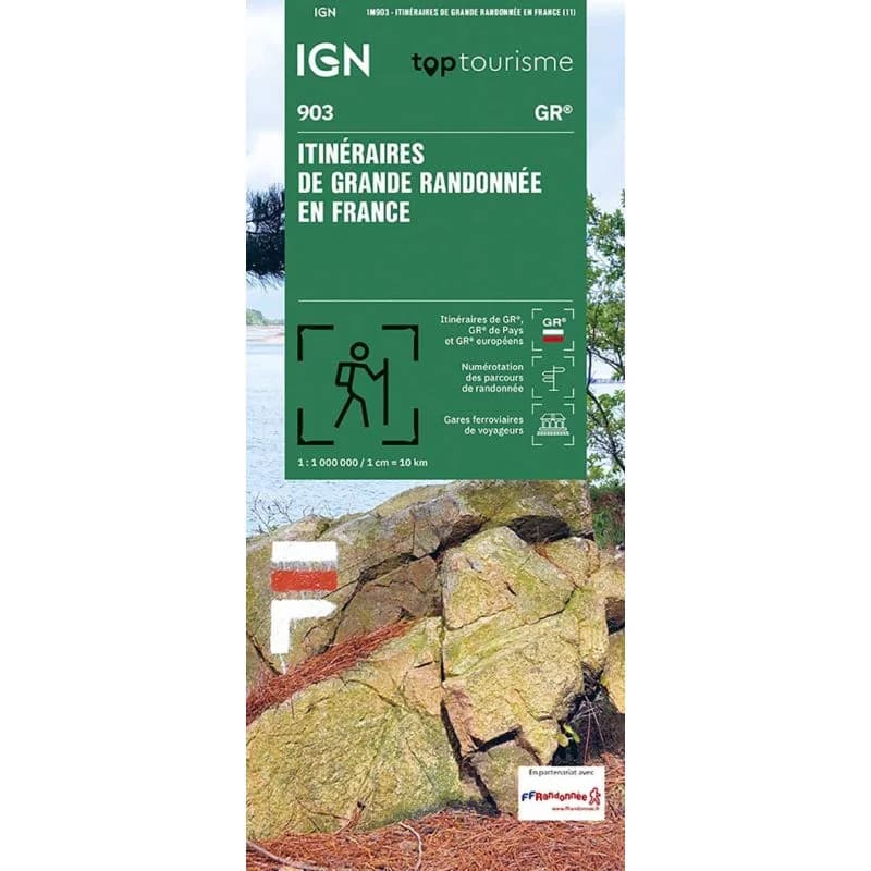Carte IGN France Grandes Randonnees 903
