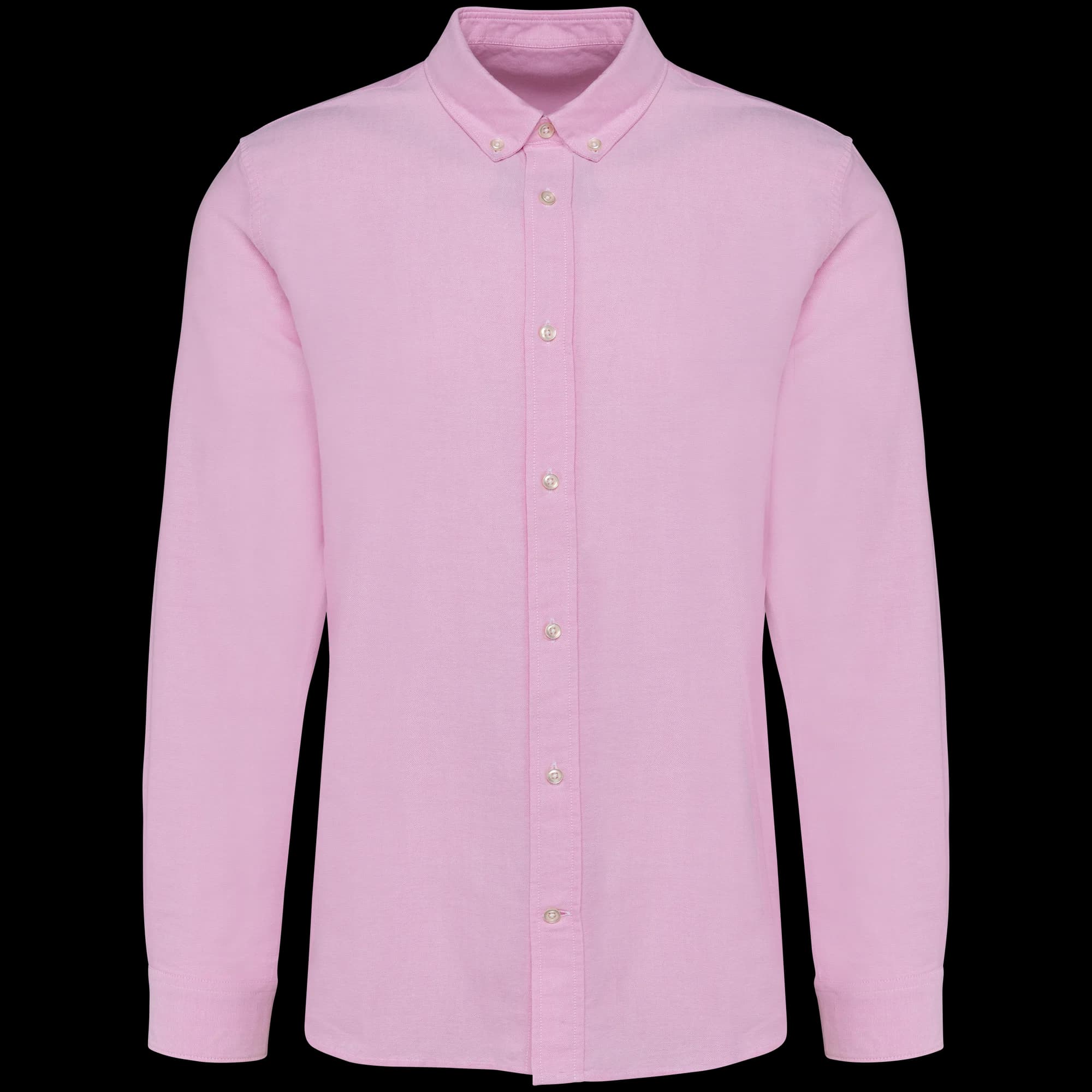 Chemise Oxford manches longues homme — Oxford Pink