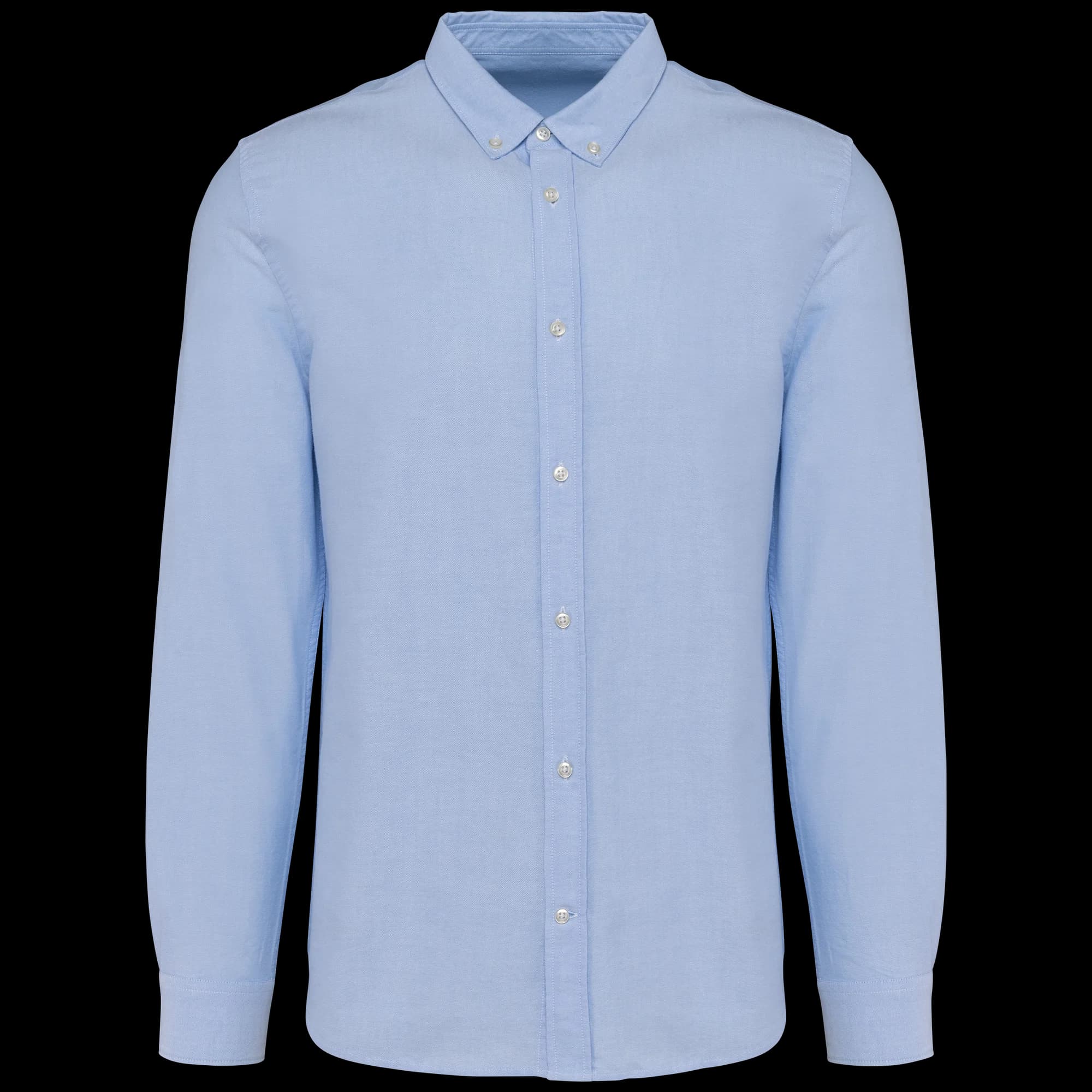 Chemise Oxford manches longues homme — Oxford Sky BLue