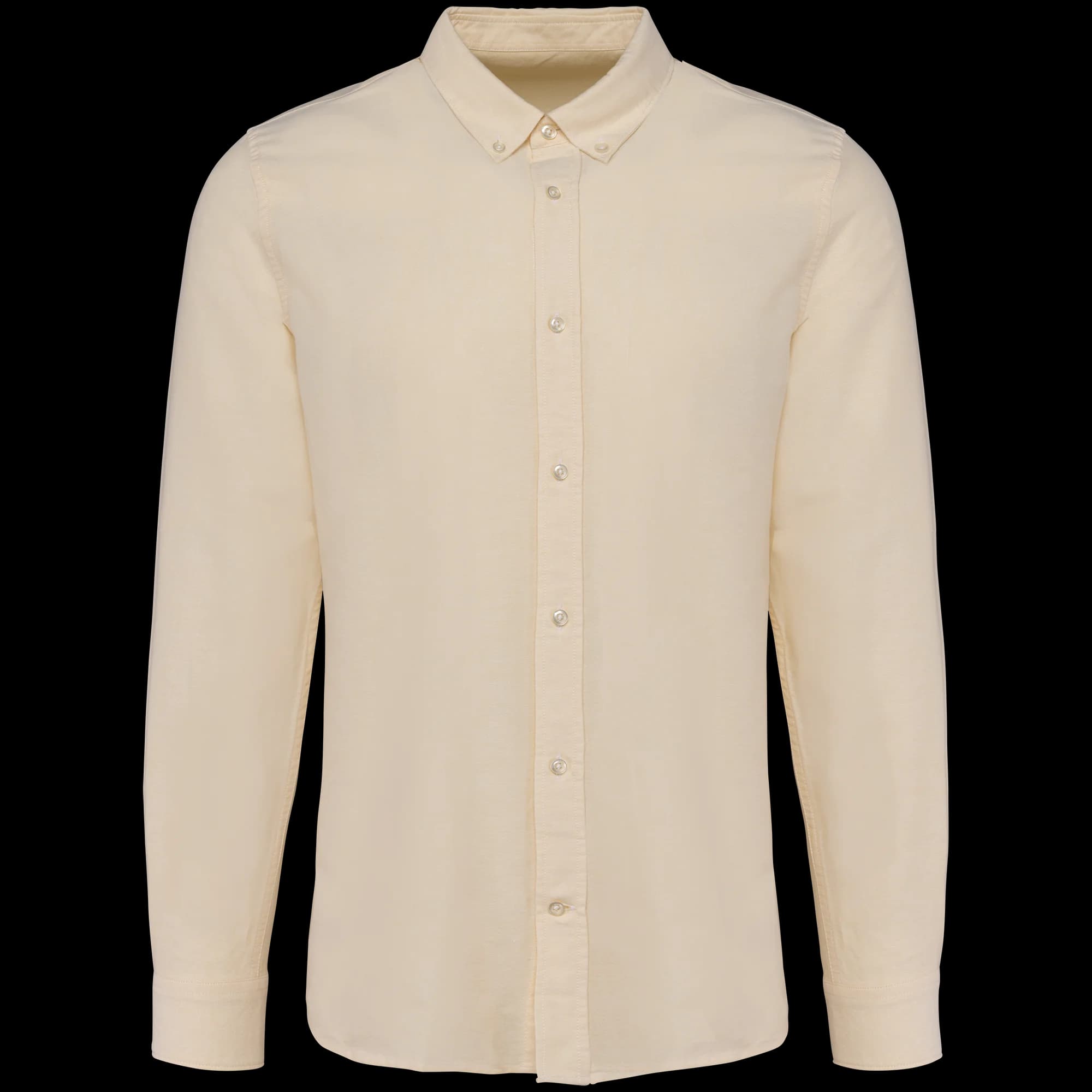 Chemise Oxford manches longues homme — Oxford Yellow