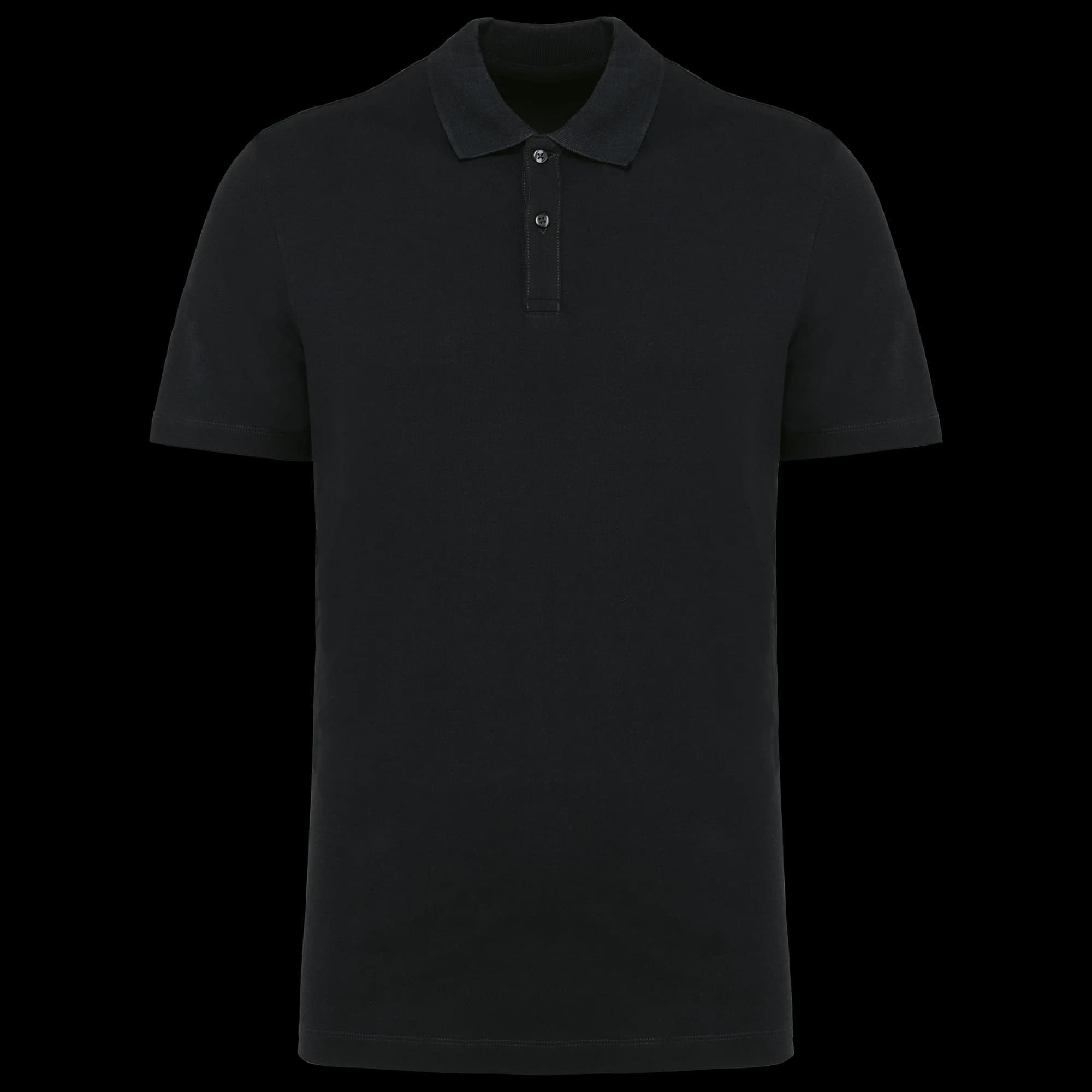Polo Supima® manches courtes homme — Black