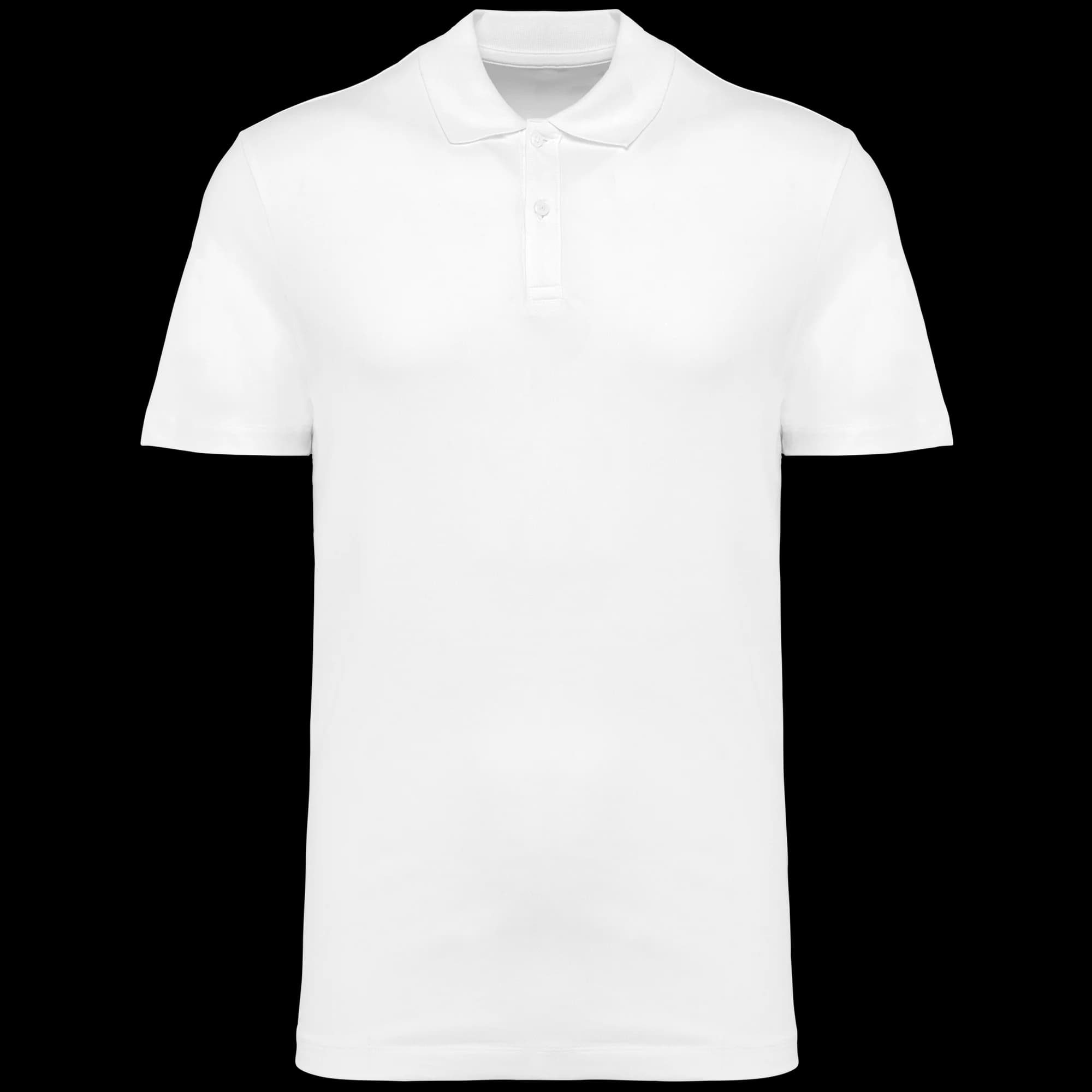 Polo Supima® manches courtes homme — White