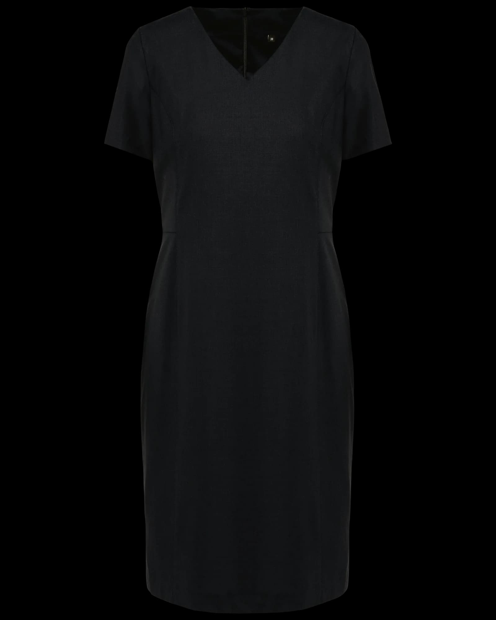 Robe droite — Black