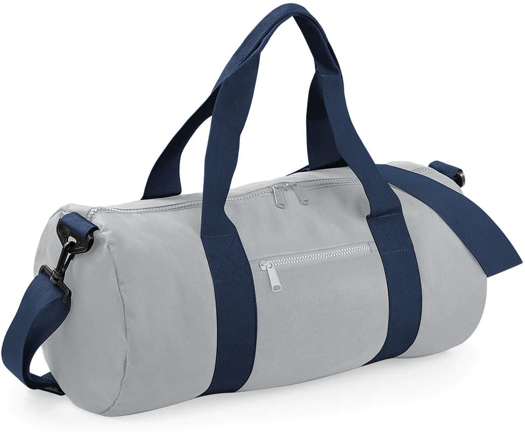Sac baril original — Light Grey / French Navy