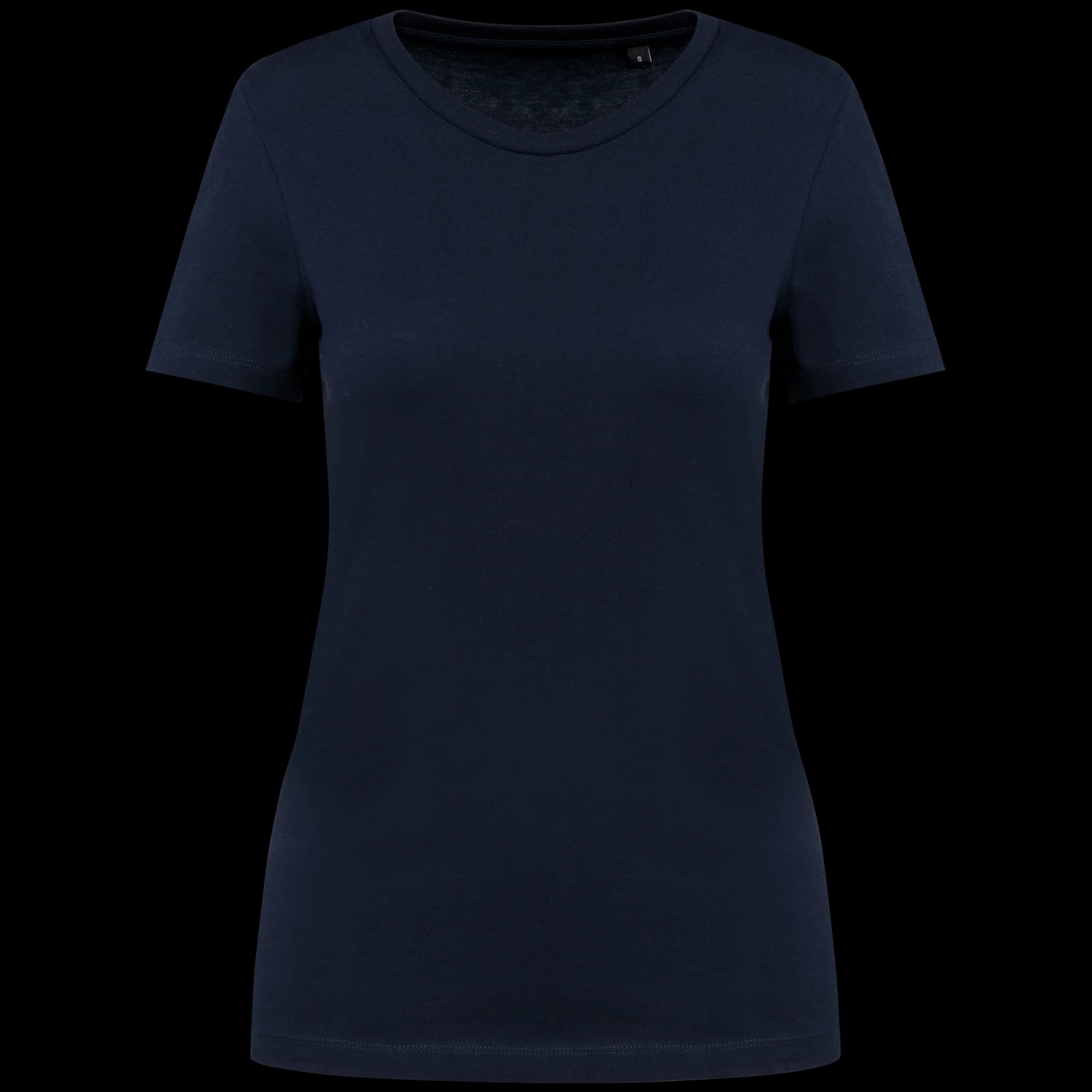 T-shirt Supima® col rond manches courtes femme — Deep Navy