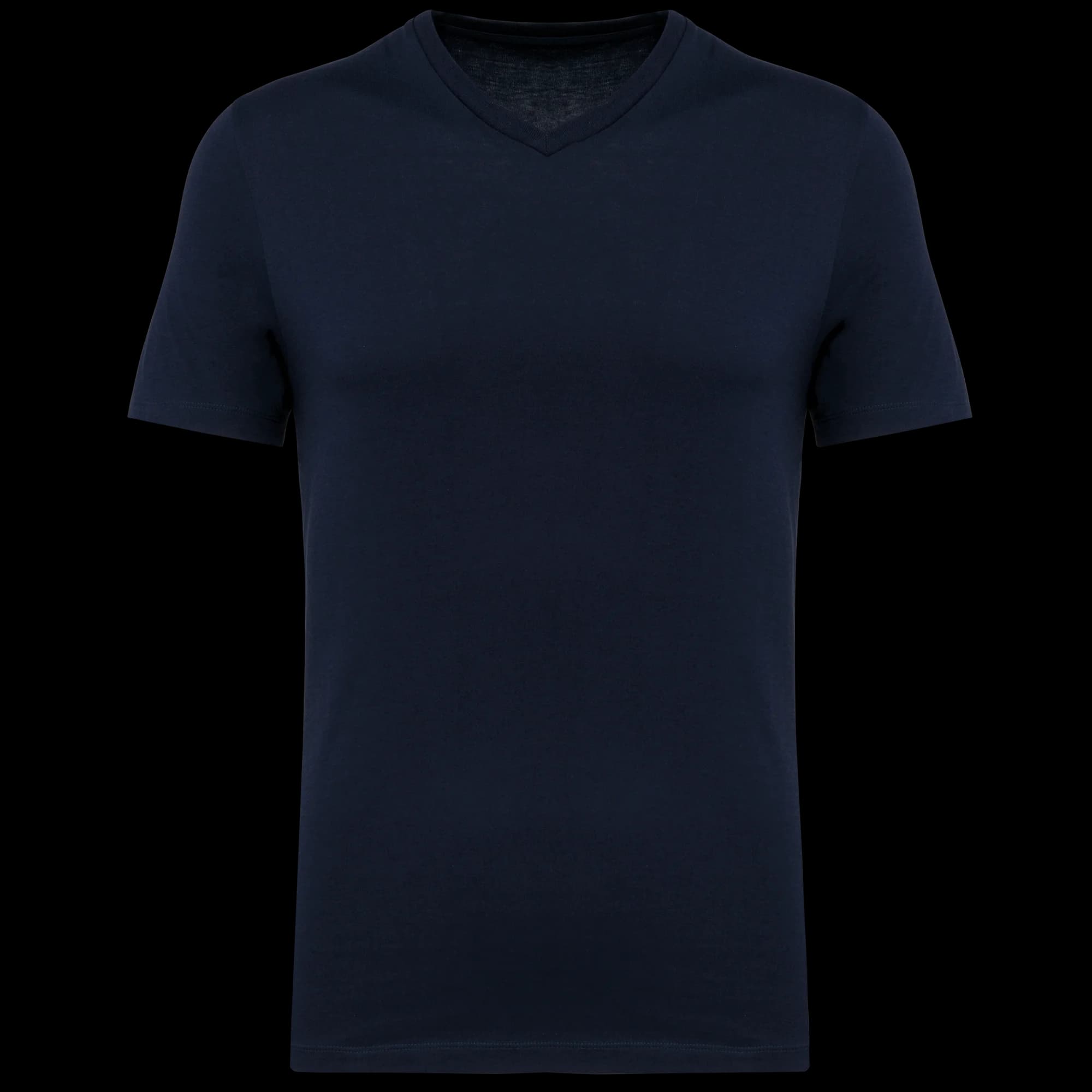 T-shirt Supima® col V manches courtes homme — Deep Navy