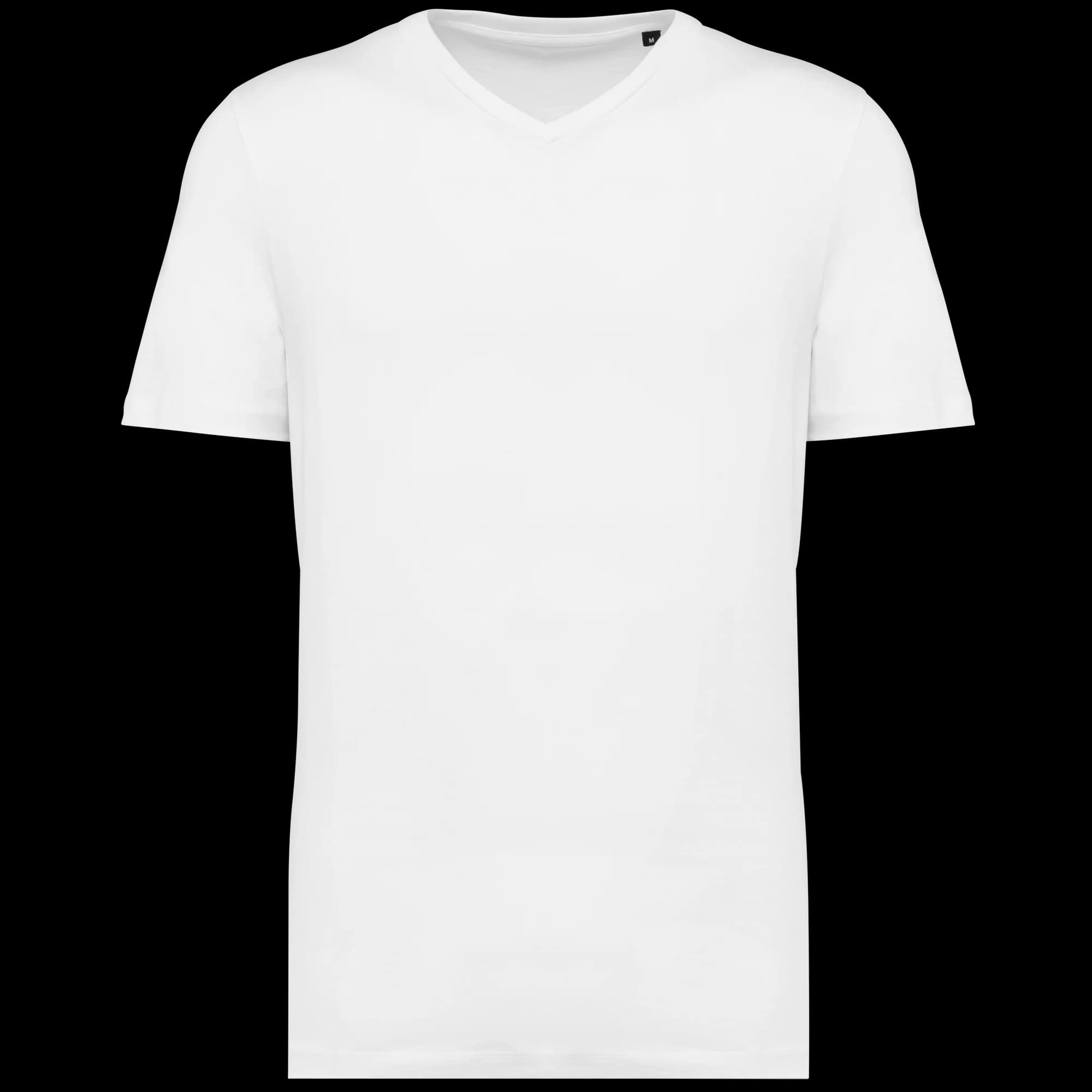 T-shirt Supima® col V manches courtes homme — White