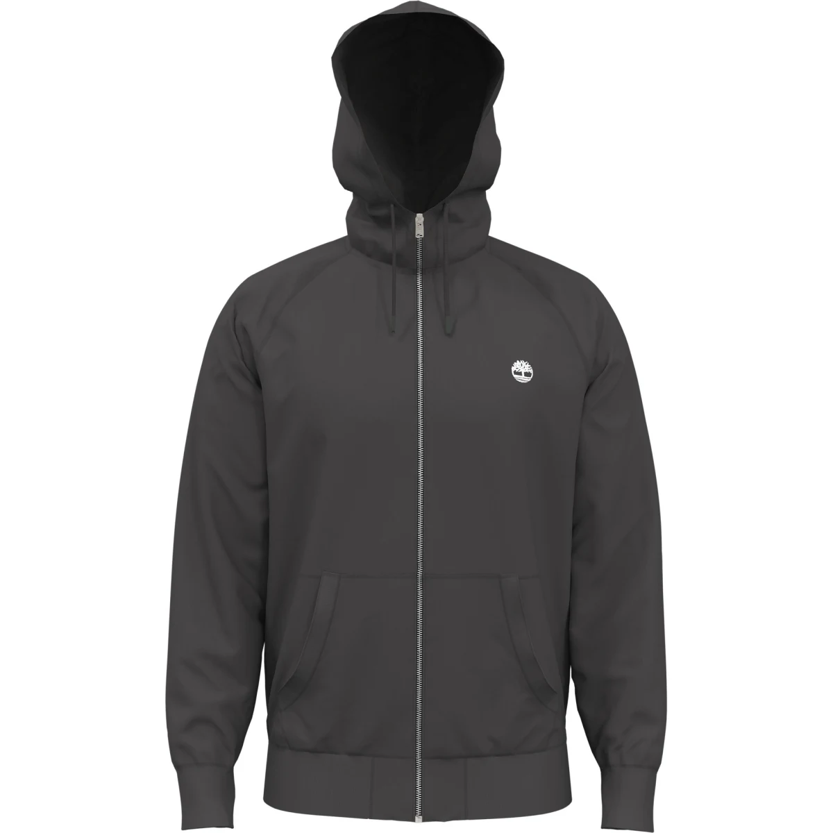 Sweat-shirt capuche zippée Exeter River — Black — vue 1