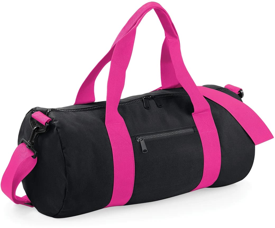Sac baril original — Black / Fuchsia — vue 1
